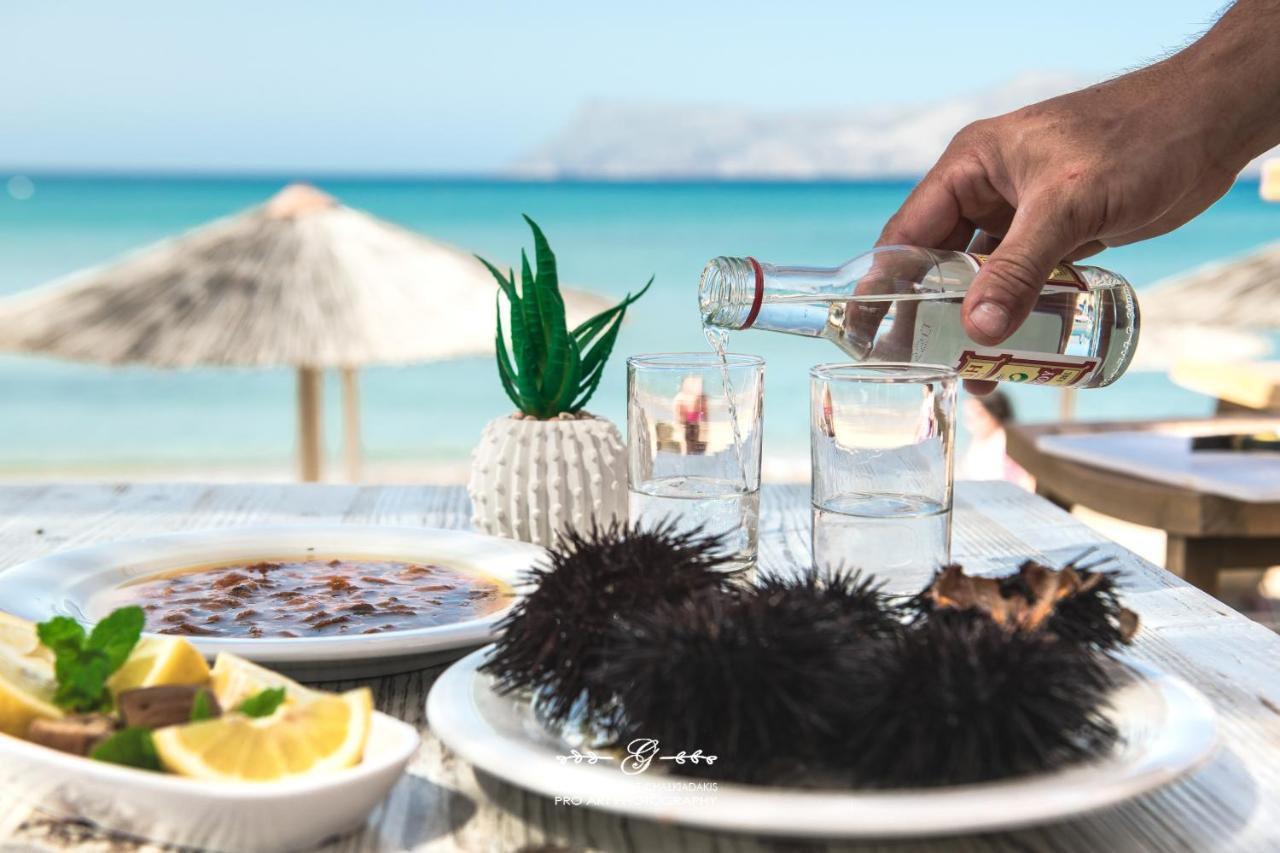 Molos Beach Rooms Kíszamosz Kültér fotó