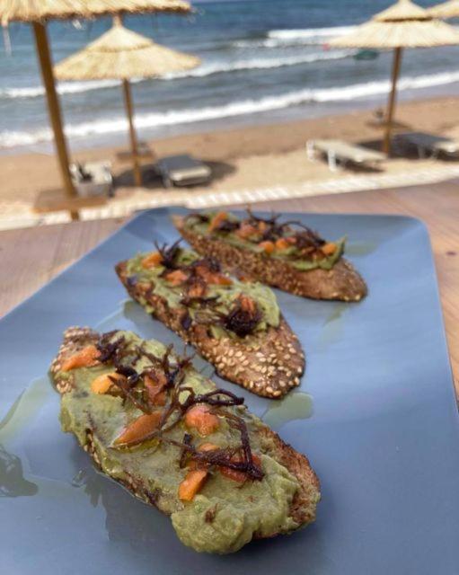 Molos Beach Rooms Kíszamosz Kültér fotó