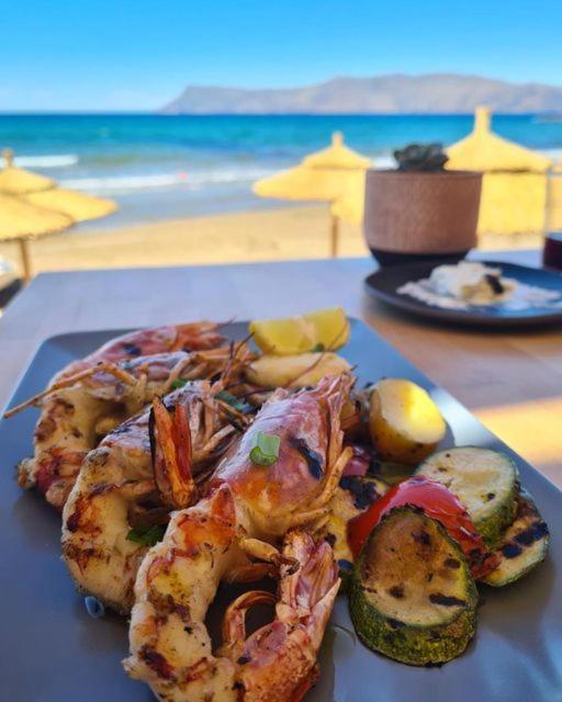 Molos Beach Rooms Kíszamosz Kültér fotó